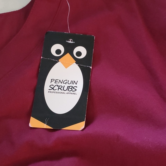 Penguin Large Raspberry/Lime top - Picture 3 of 9